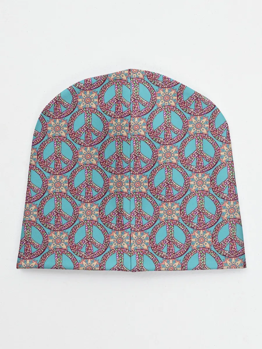 Детская шапка / Символы хиппи