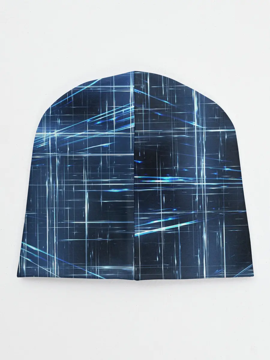 Детская шапка / Линии неона