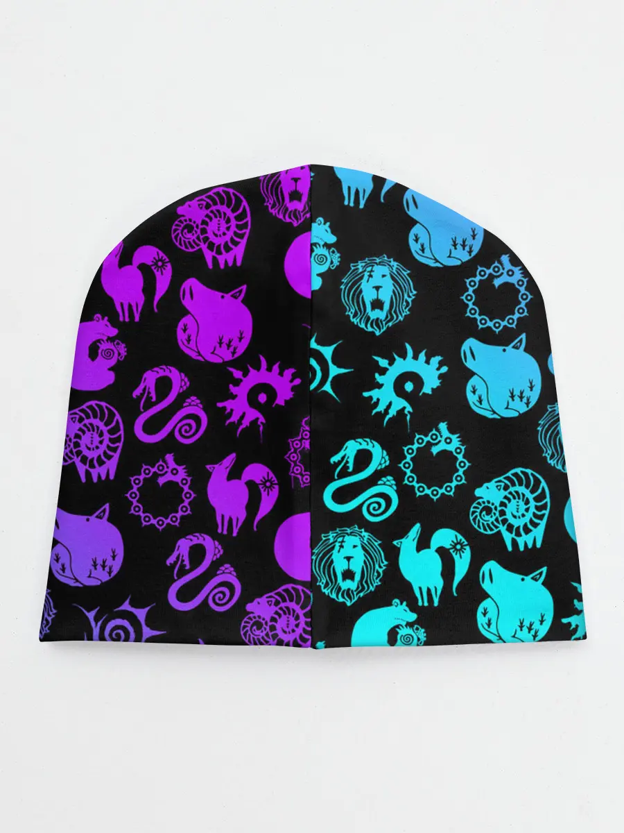 Детская шапка / 7 СМЕРТНЫХ ГРЕХОВ НЕОН ЭМБЛЕМЫ