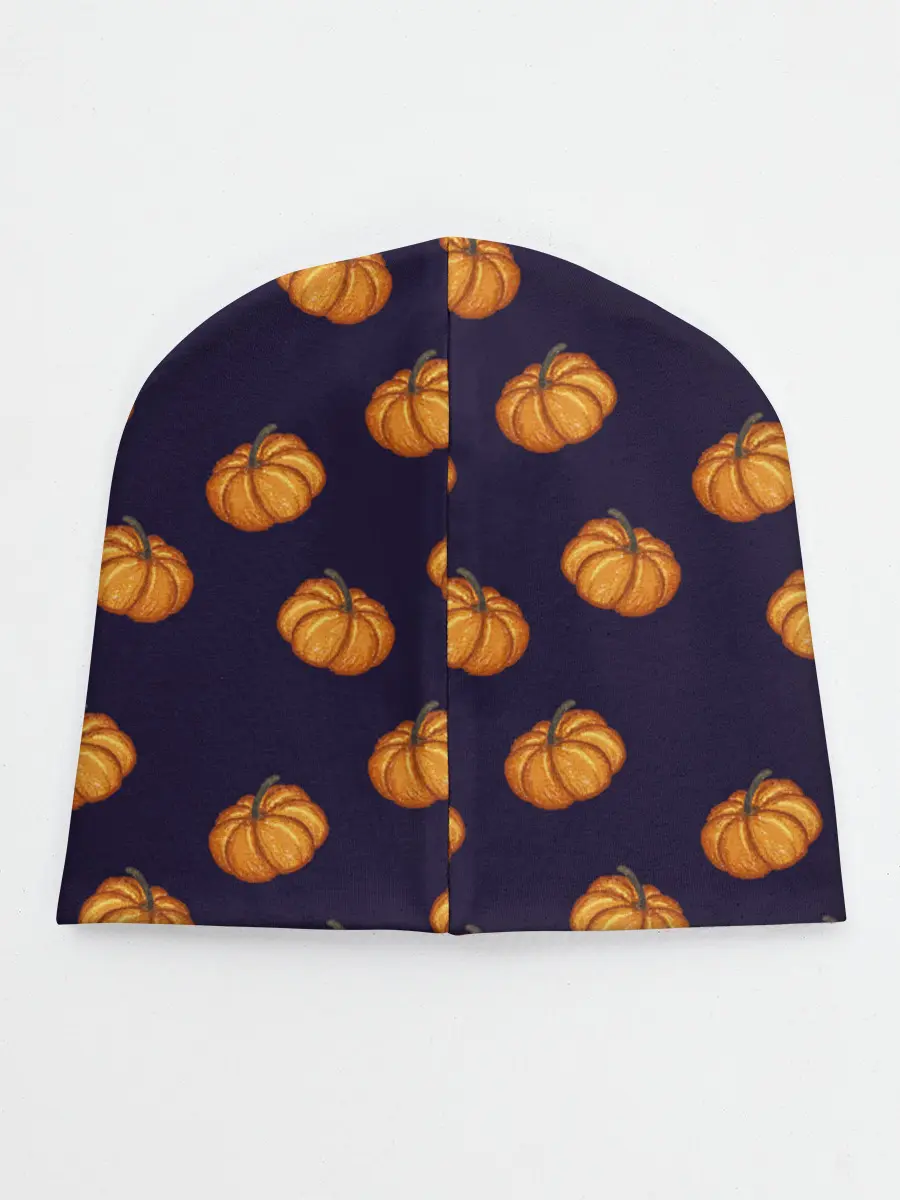 Детская шапка / Тыквенный