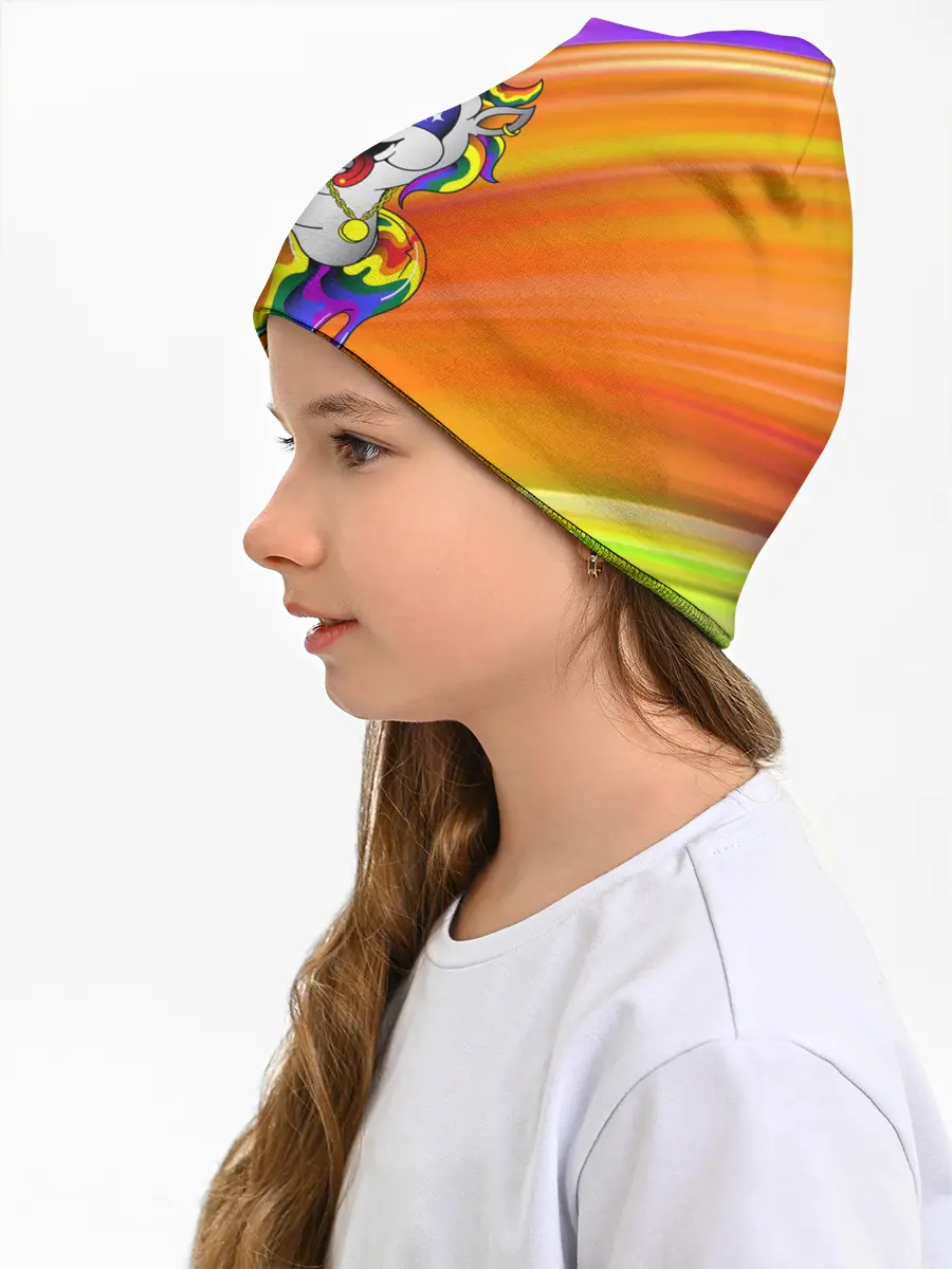 Детская шапка / Единорог | Unicorn | Rainbow