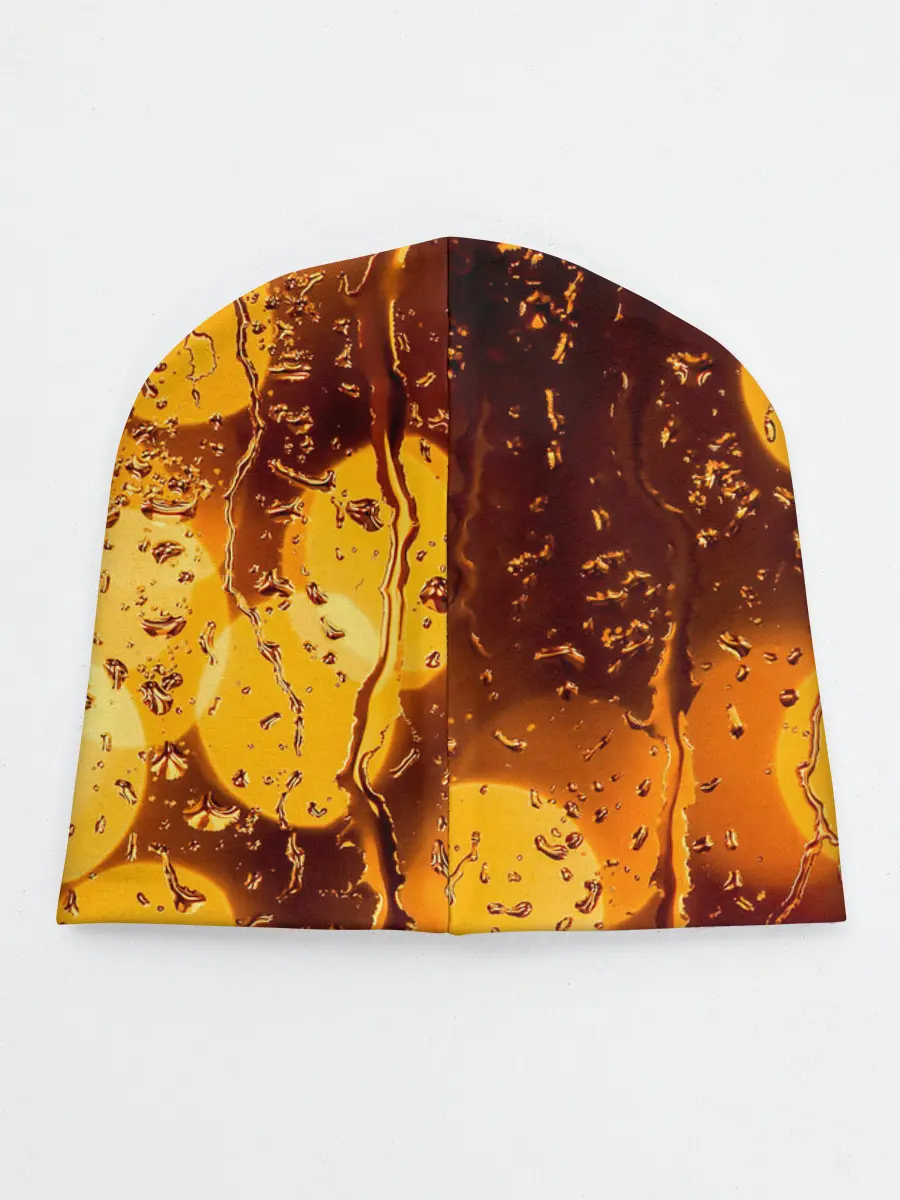 Детская шапка / Дождик золотой