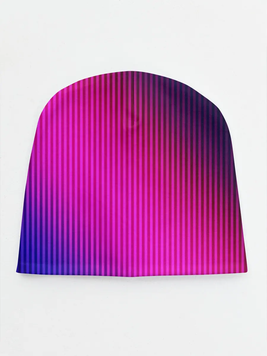 Детская шапка / Фиолетово-малиновый градиент