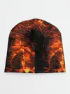 Детская шапка / Горящая лава