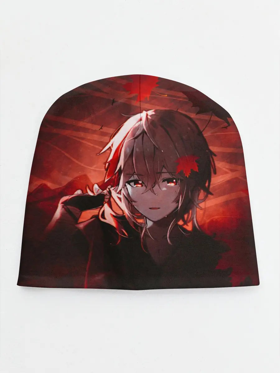 Детская шапка / Кадзуха в кленовых листьях