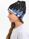 Детская шапка / Снежная ночь в зимнем лесу