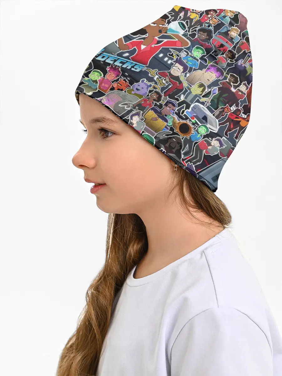 Детская шапка / Нижние палубы стикерпак