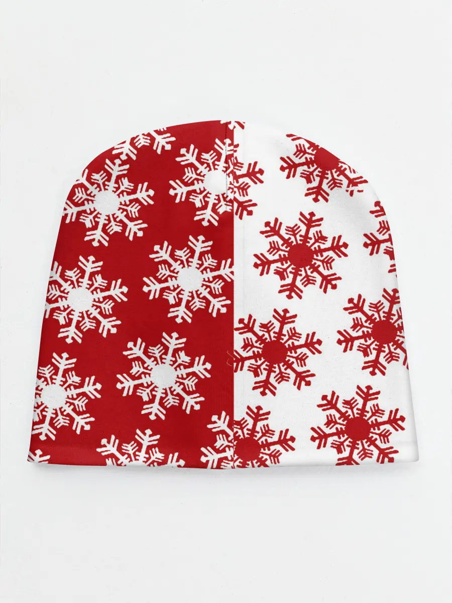 Детская шапка / Новогодние Снежинки 2022