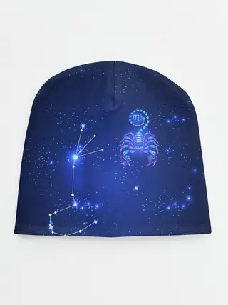 Детская шапка / Знак зодиака - Скорпион