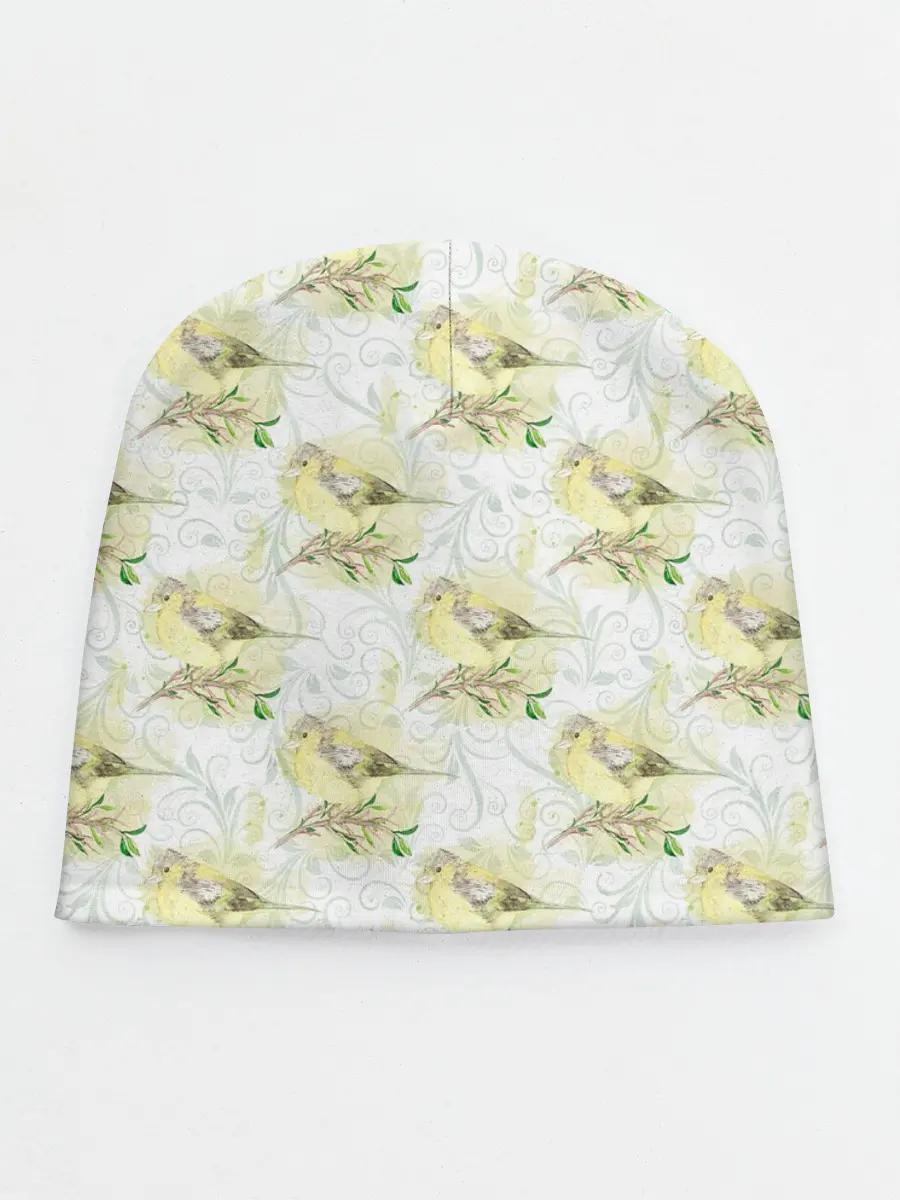 Детская шапка / Маленькие птички