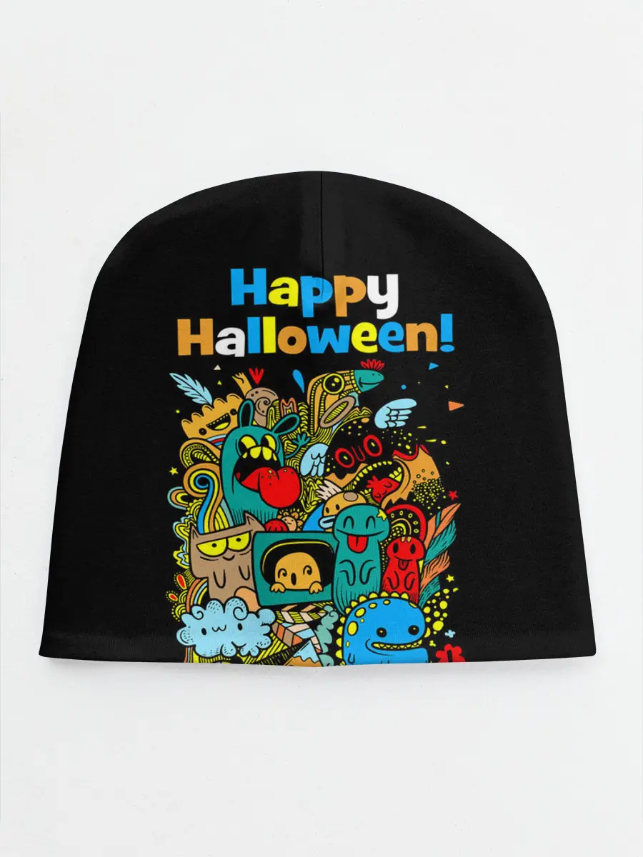 Детская шапка / Монстры празднуют Хеллоуин