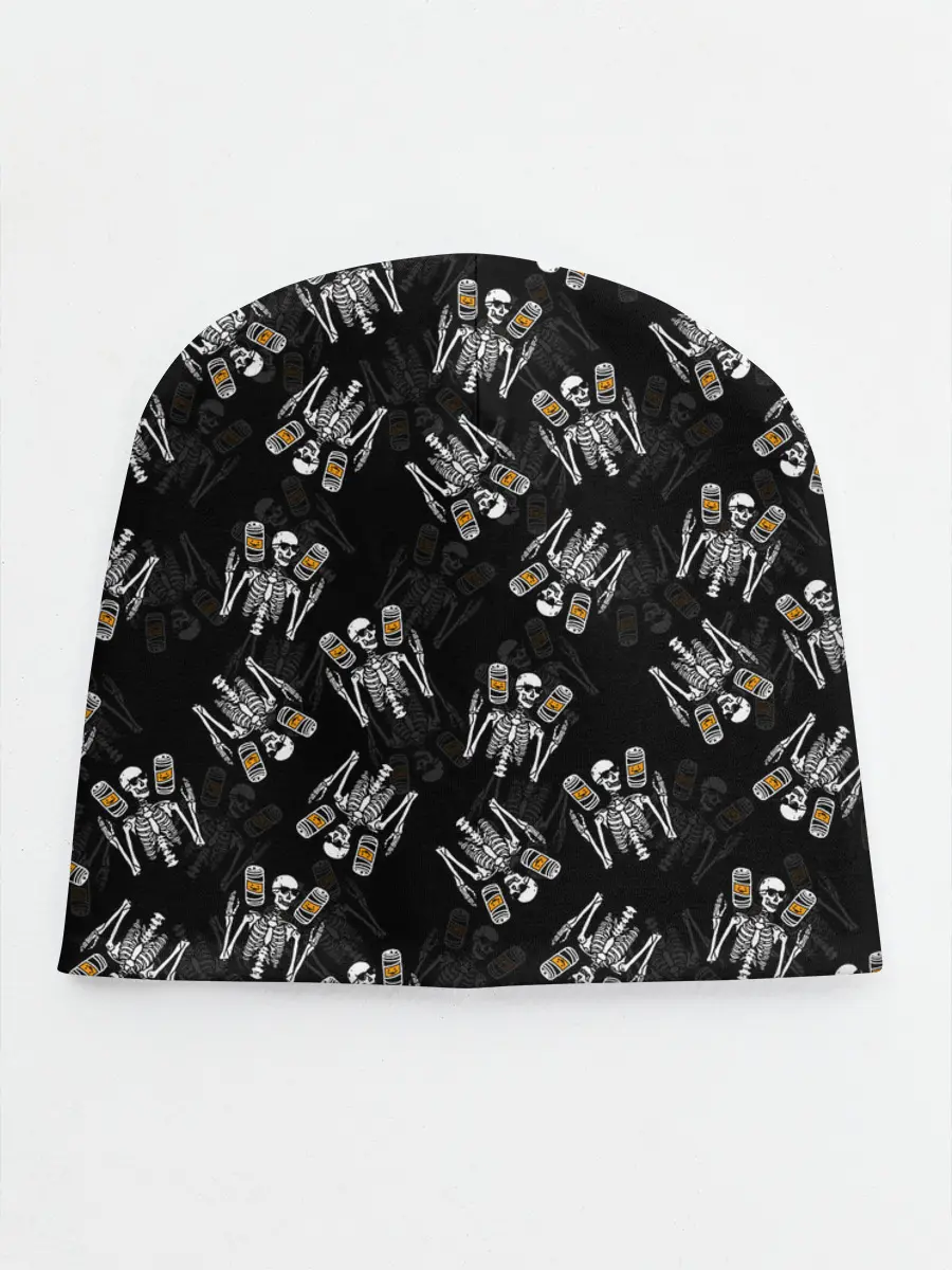 Детская шапка / ПАТТЕРН СКЕЛЕТ / HALLOWEEN PARTY