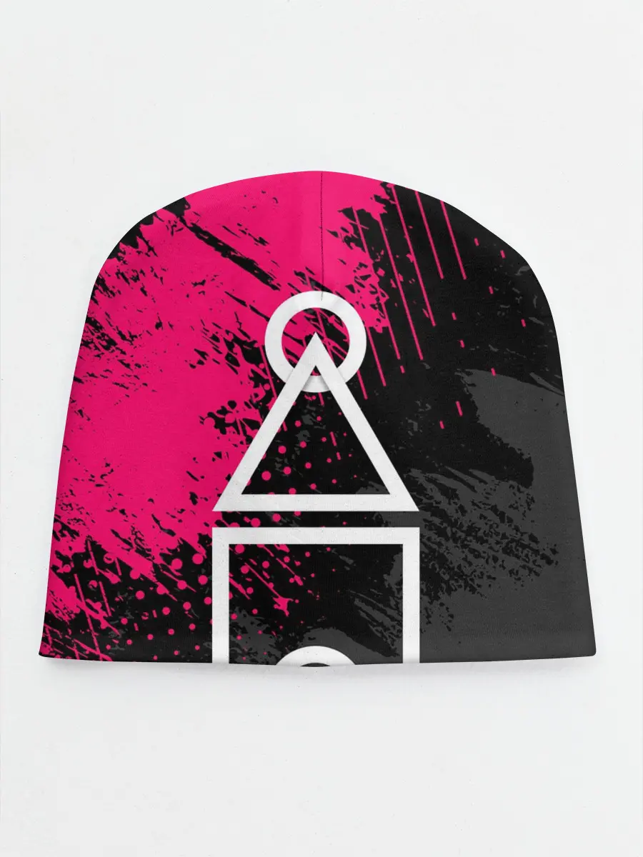 Детская шапка / Игра в кальмара | Логотип из интро