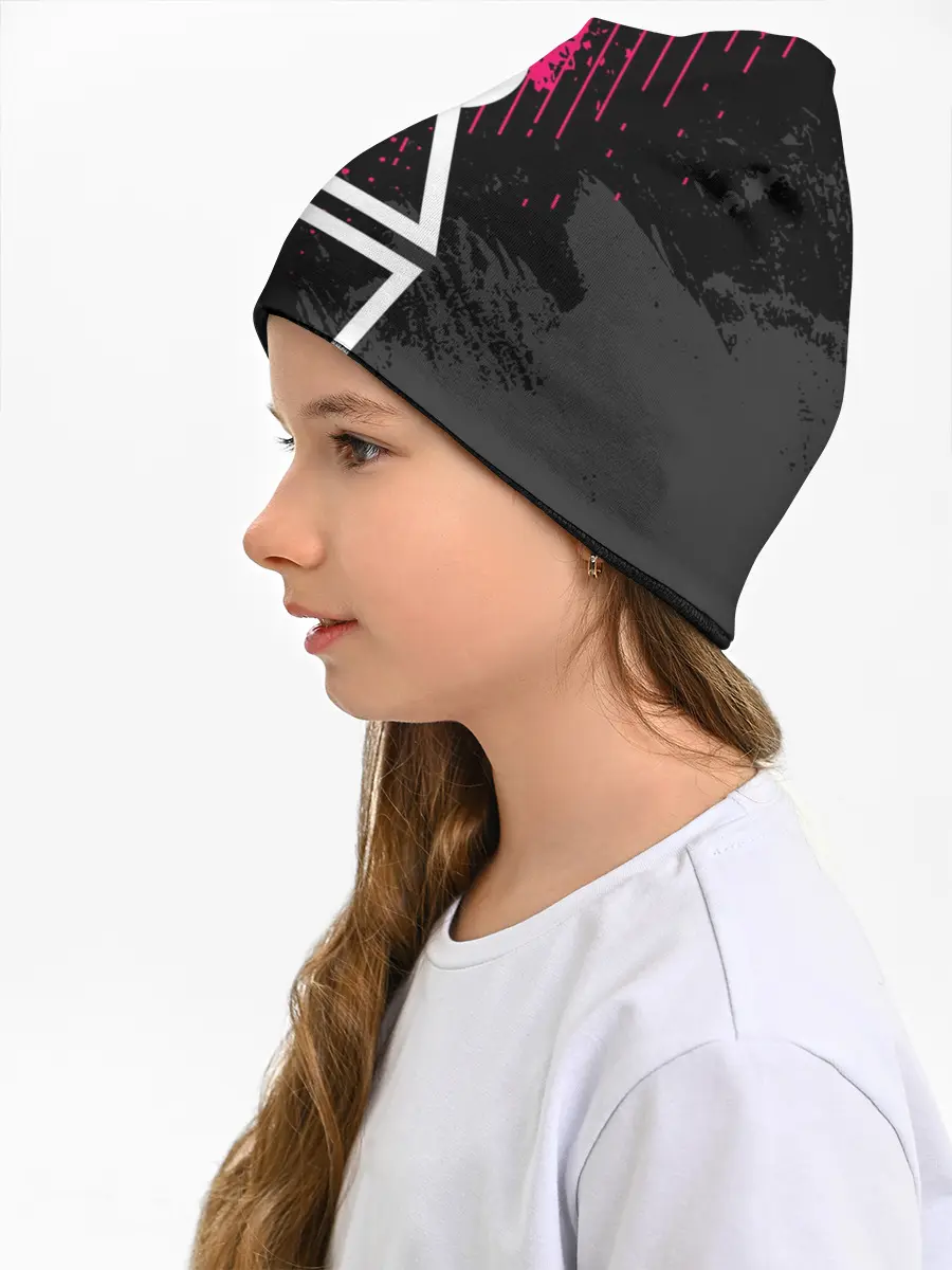 Детская шапка / Игра в кальмара | Логотип из интро