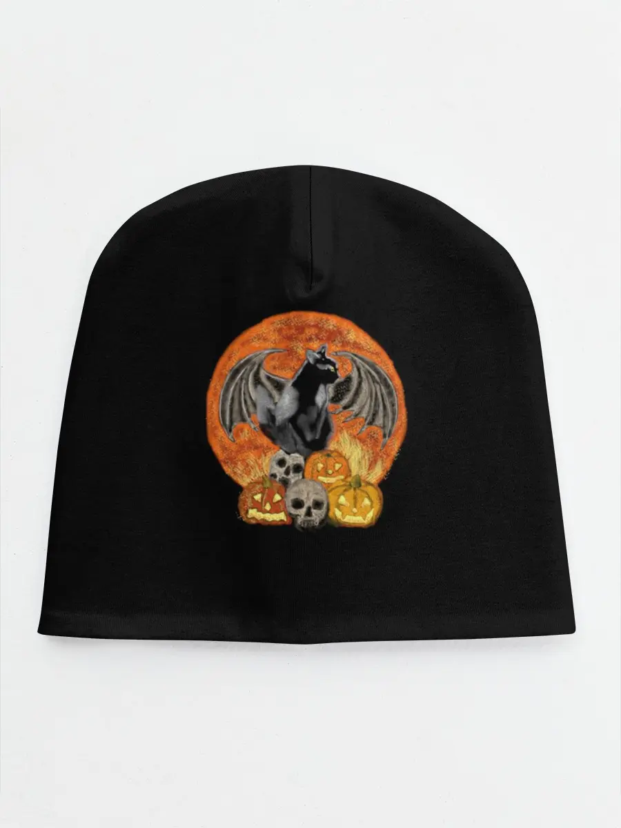 Детская шапка / Хэллоуинская кошка