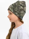 Детская шапка / Именной камуфляж Макс