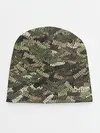Детская шапка / Именной камуфляж Колян