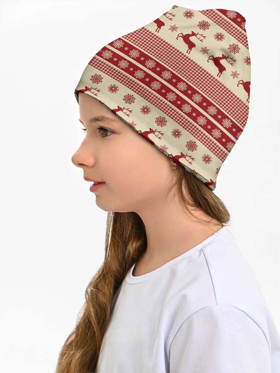 Детская шапка / Новогодние Олени!