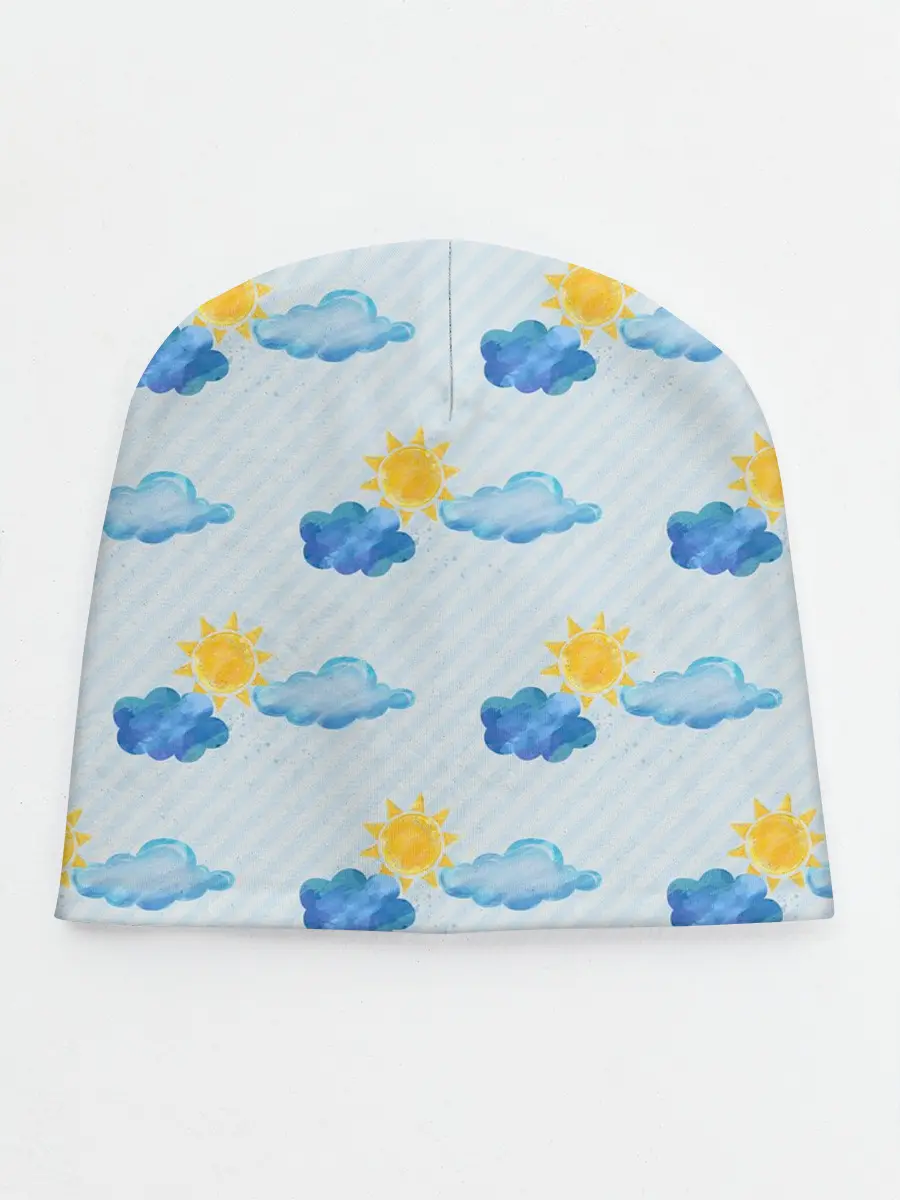 Детская шапка / Осень - тучки