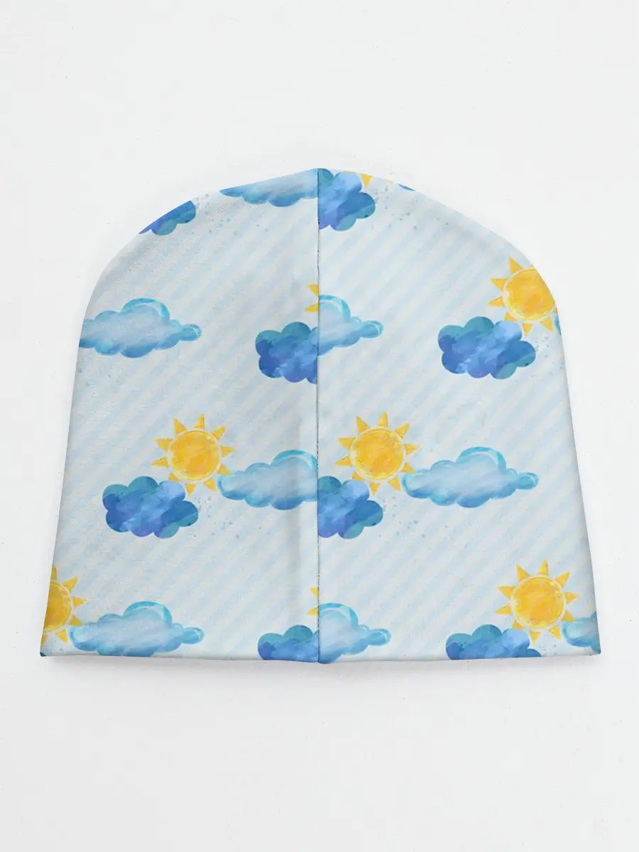 Детская шапка / Осень - тучки