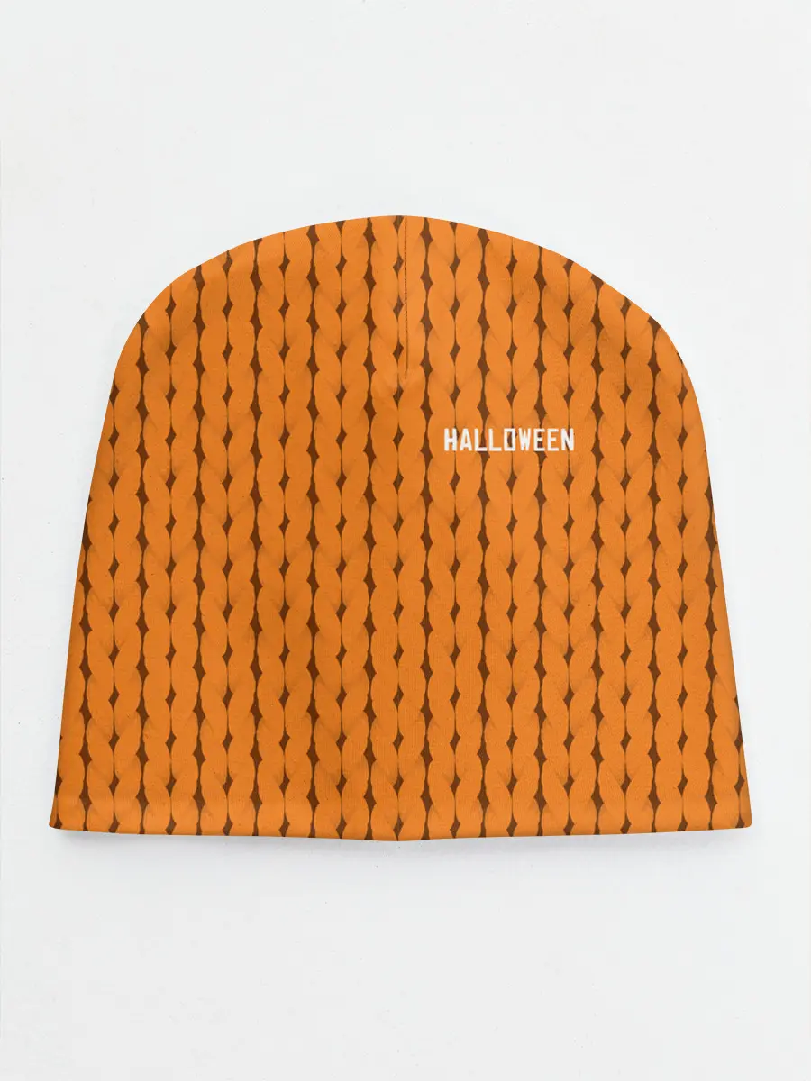 Детская шапка / ORANGE ROPE HALLOWEEN