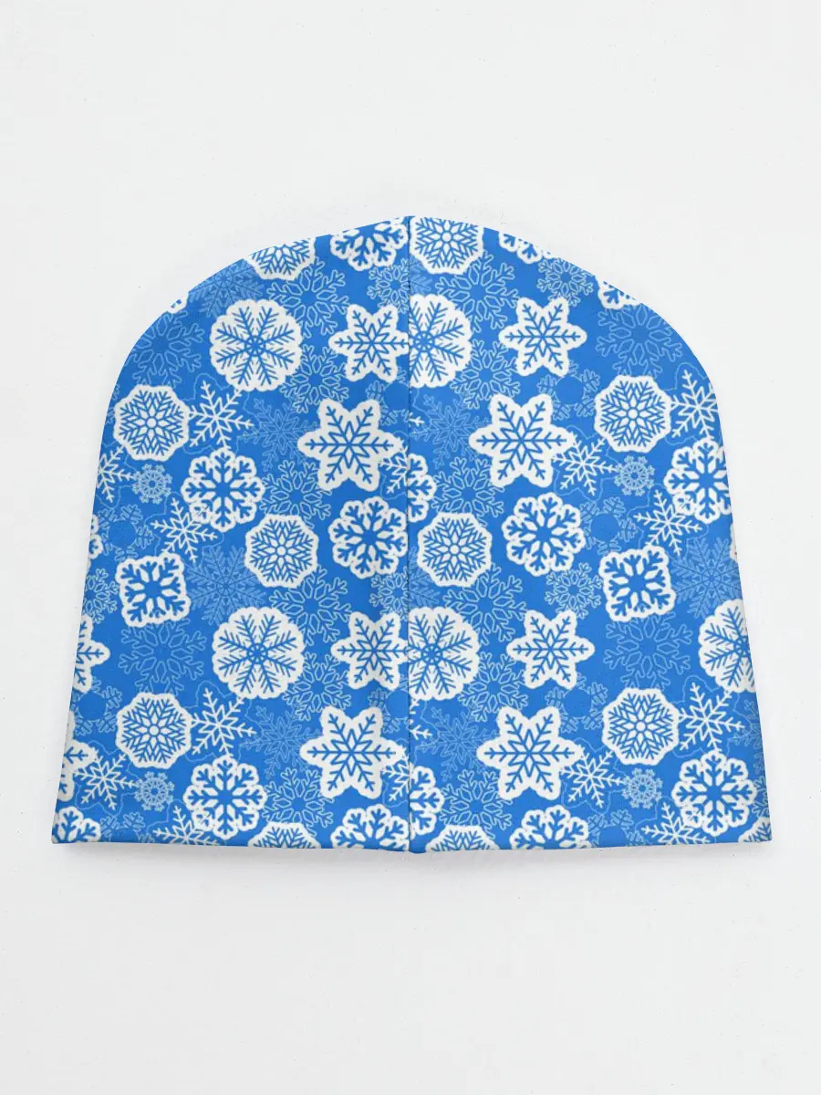 Детская шапка / Снежные Новогодние Узоры