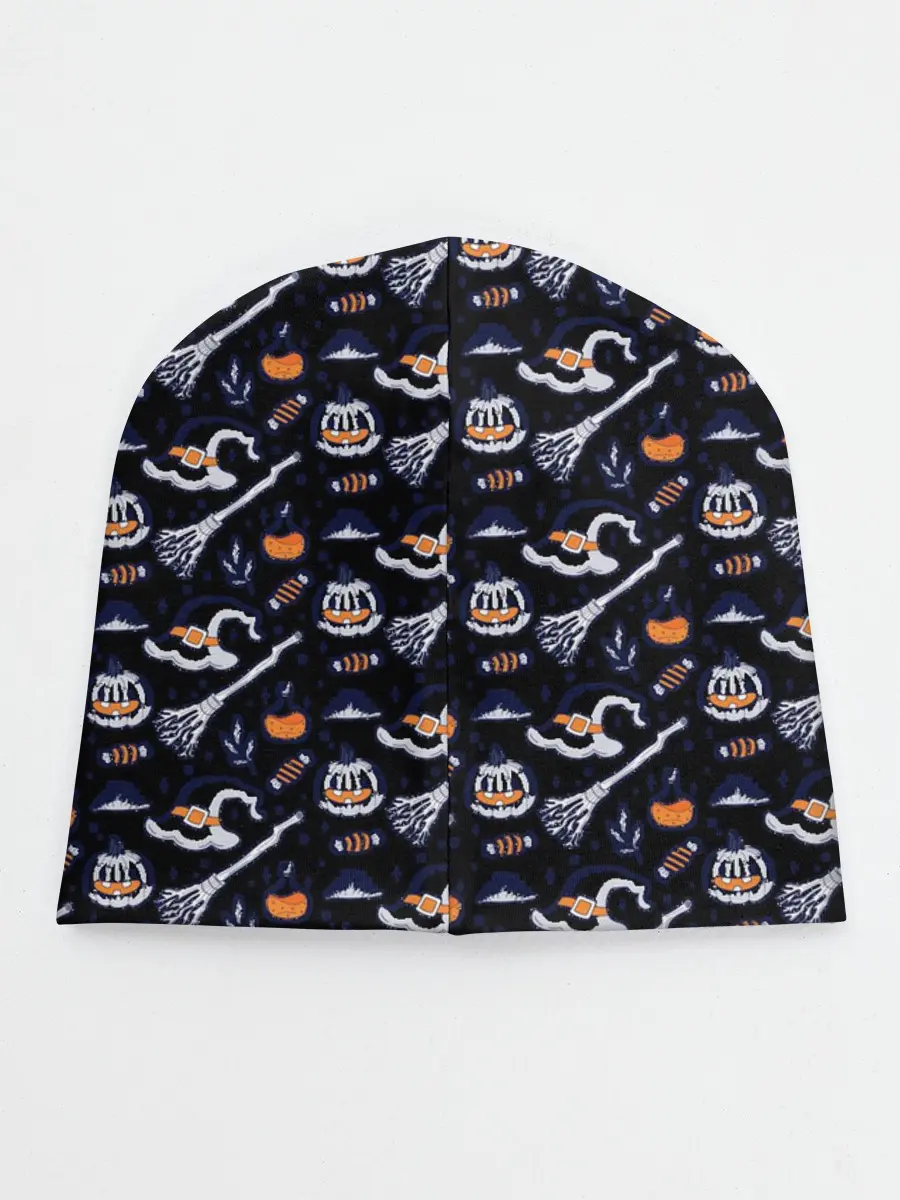 Детская шапка / Patern Halloween 6