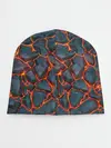 Детская шапка / неоновая магма