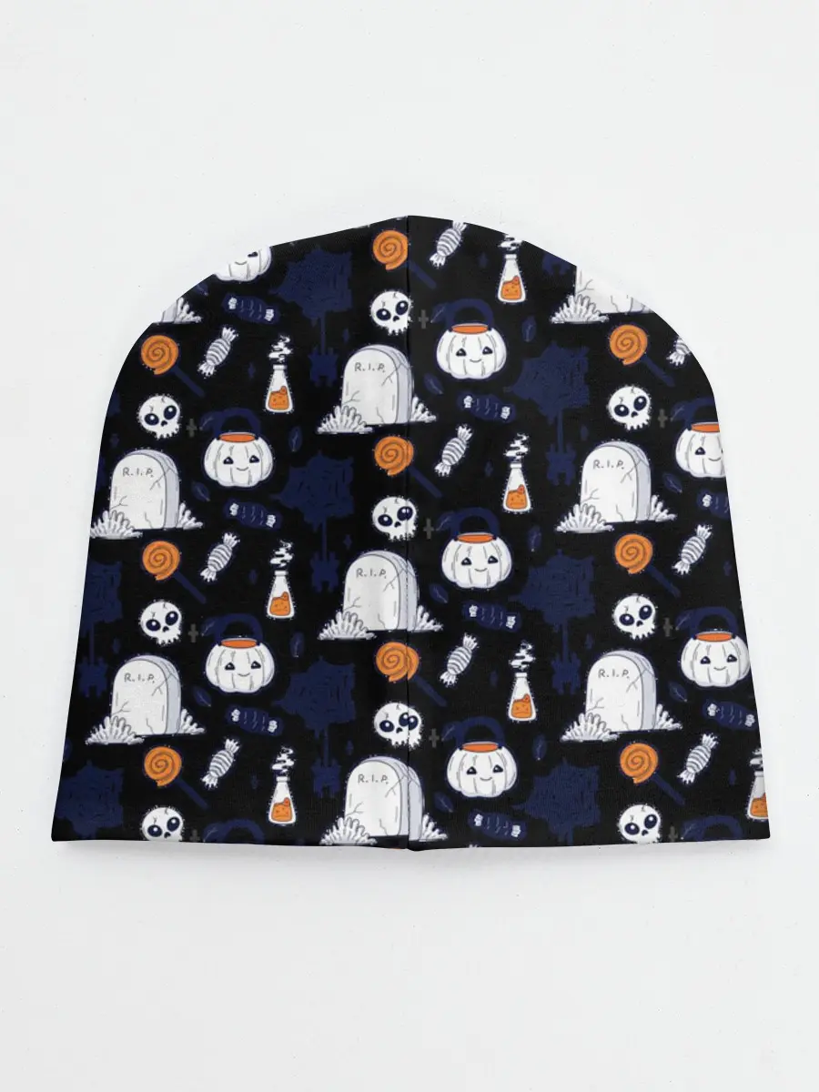 Детская шапка / Patern Halloween 7
