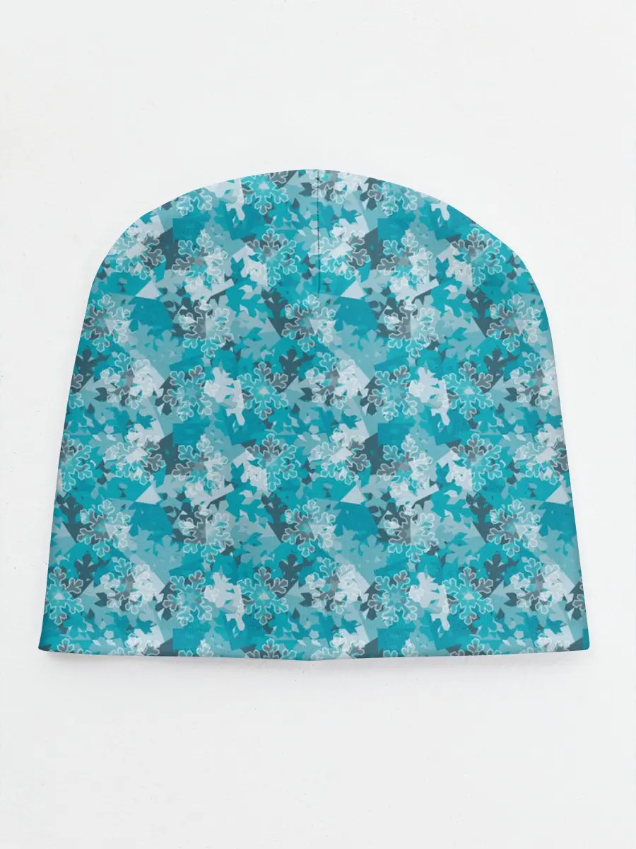 Детская шапка / Снежный Дизайн