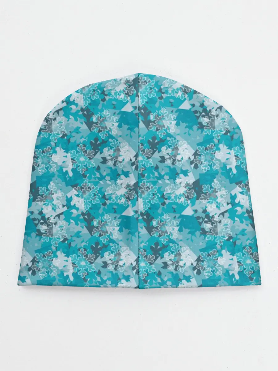 Детская шапка / Снежный Дизайн