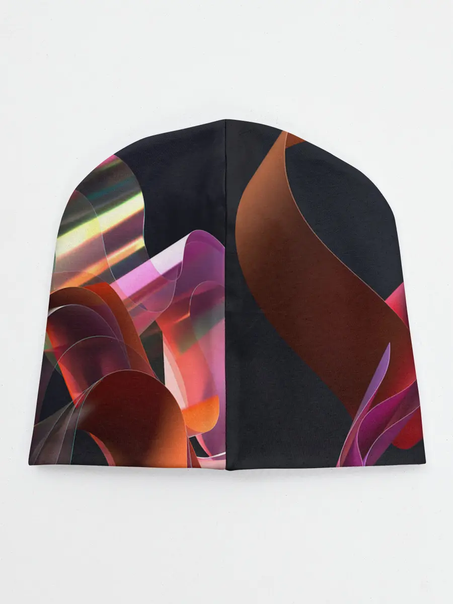 Детская шапка / Абстрактные ленты