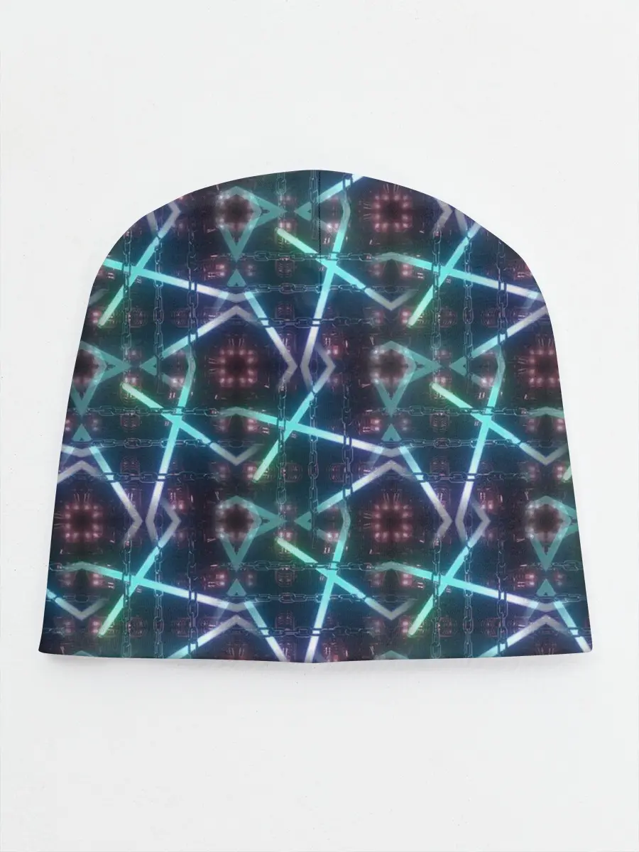 Детская шапка / неоновый панк