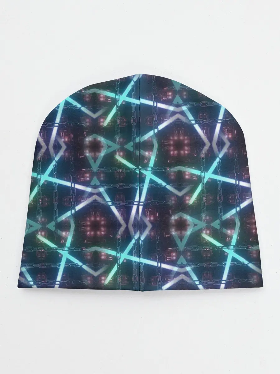 Детская шапка / неоновый панк