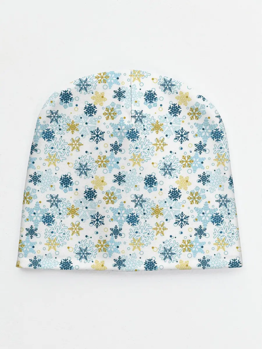 Детская шапка / Снежинки Кружатся