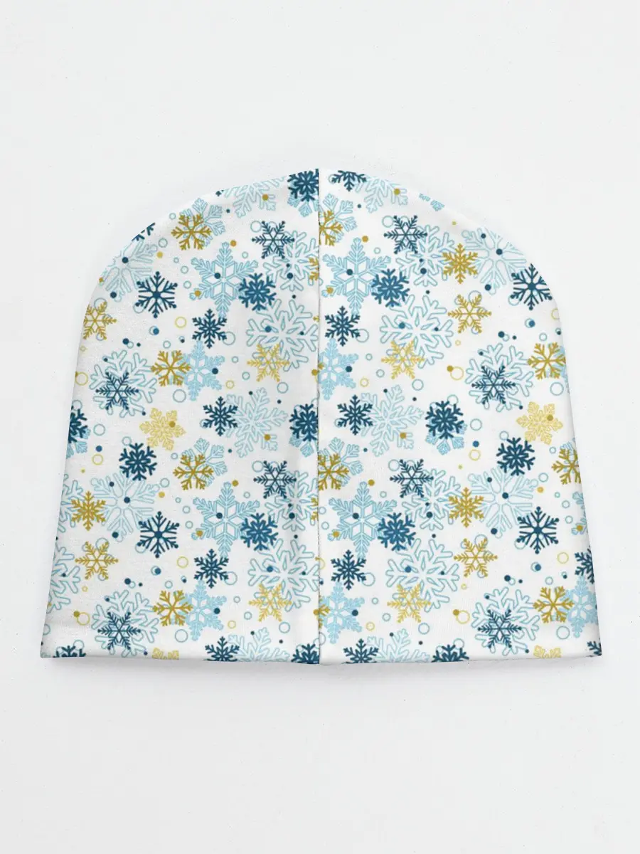Детская шапка / Снежинки Кружатся