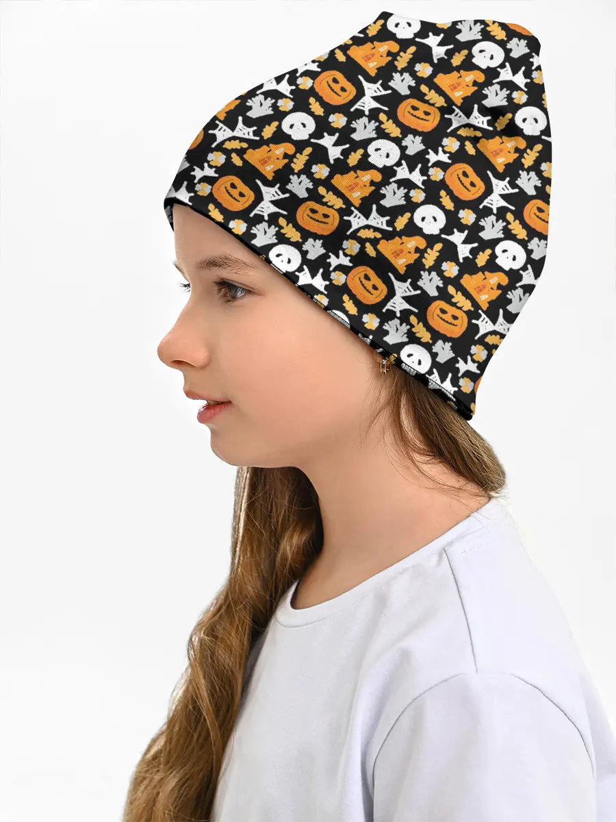 Детская шапка / Patern Halloween 23