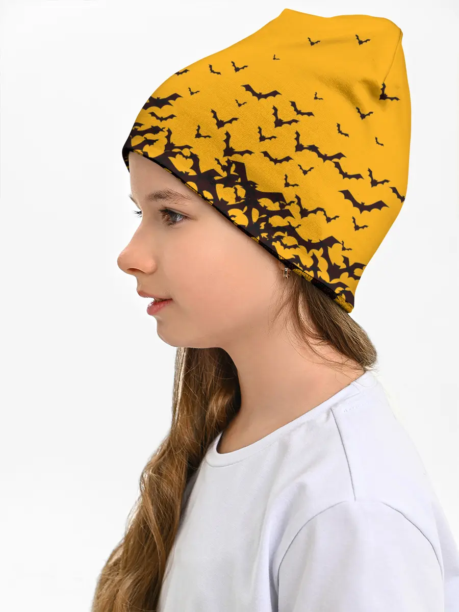 Детская шапка / ХЕЛЛОУИНСКИЕ ЛЕТУЧИЕ МЫШИ