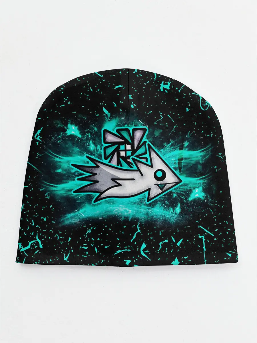 Детская шапка / Geometry Dash скин