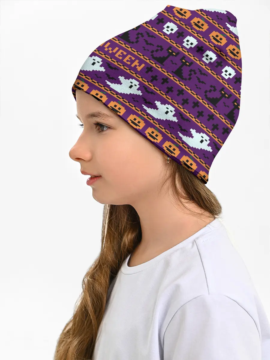 Детская шапка / Хэллоуинский Свитер