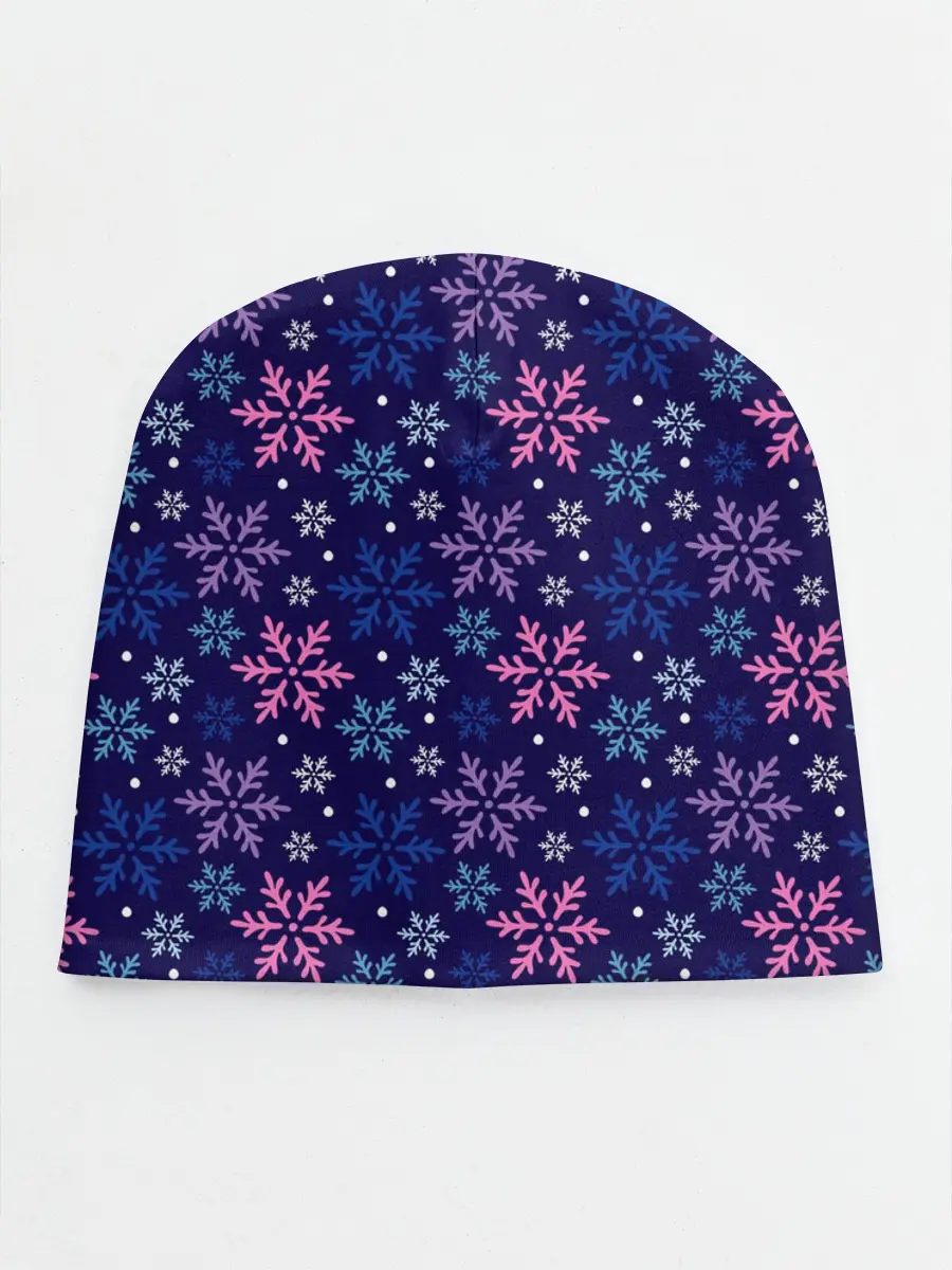 Детская шапка / Ночные Снежинки