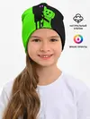 Детская шапка / Любовь Эндермена и Крипера Майнкрафт