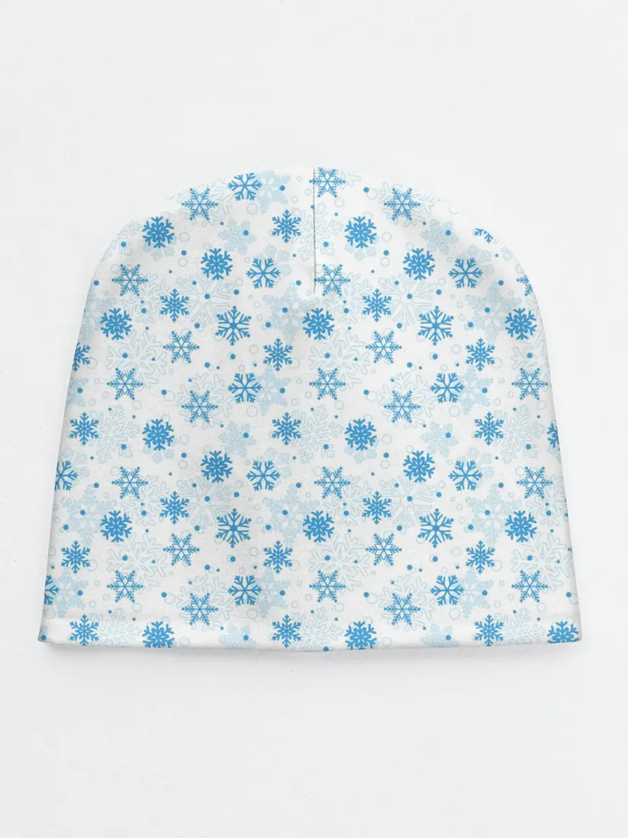 Детская шапка / Снежинки