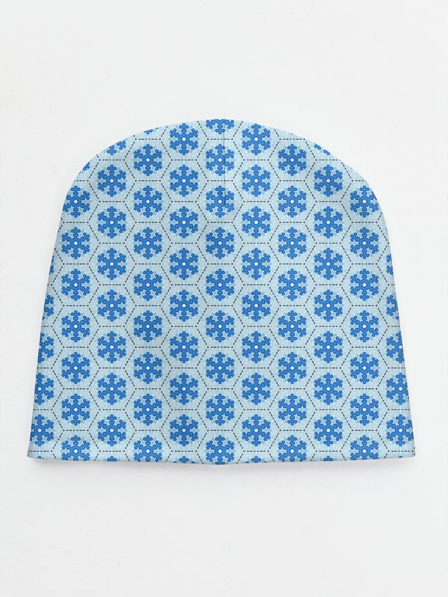 Детская шапка / Снежинки