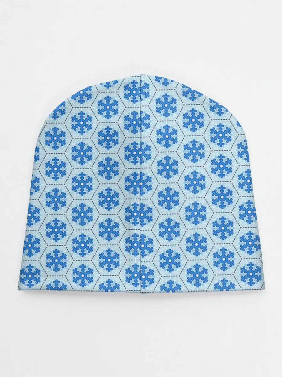 Детская шапка / Снежинки