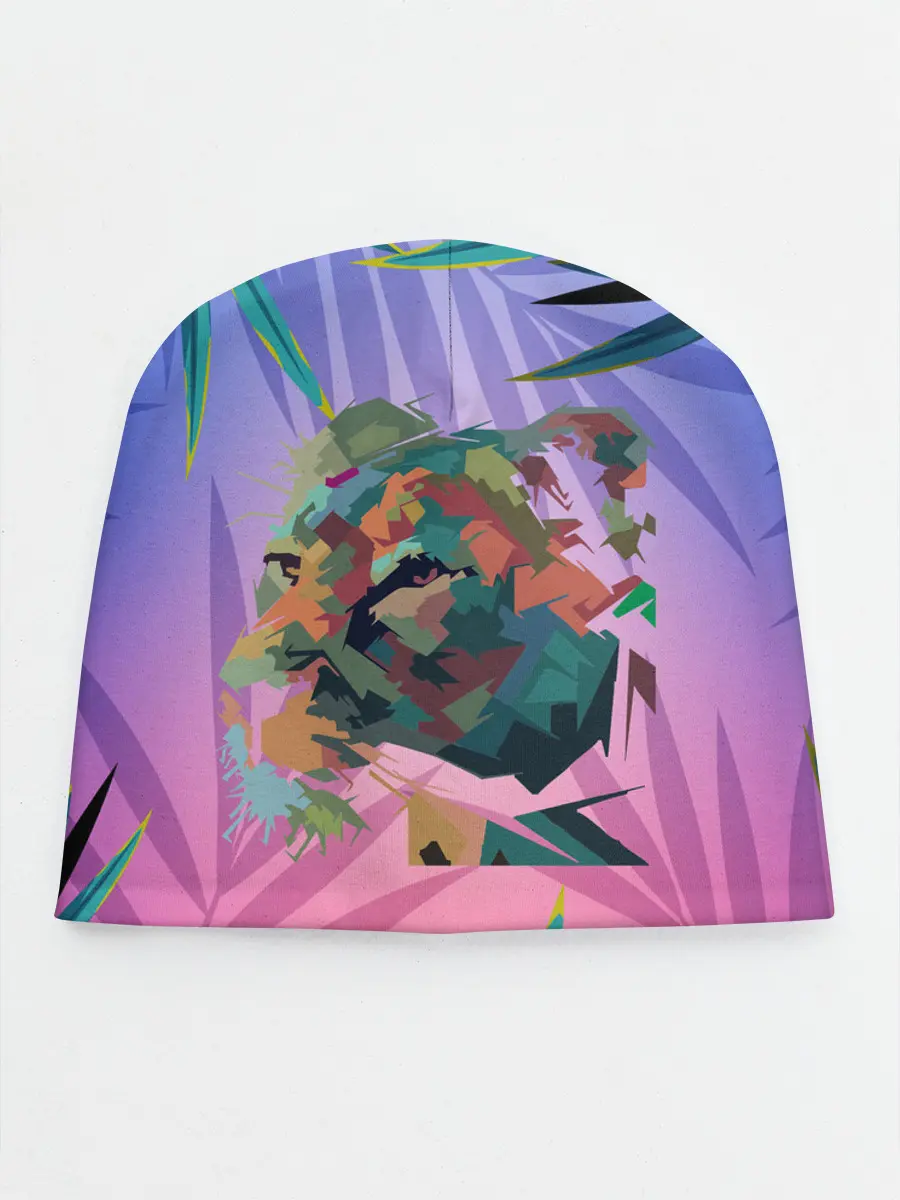 Детская шапка / Тигр из абстракций