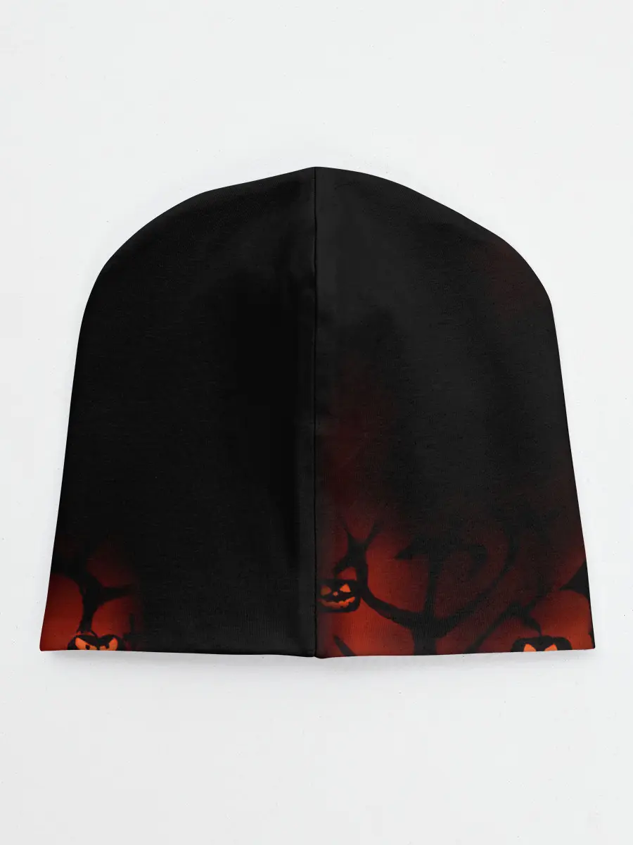 Детская шапка / Красная луна на Хэллоуин