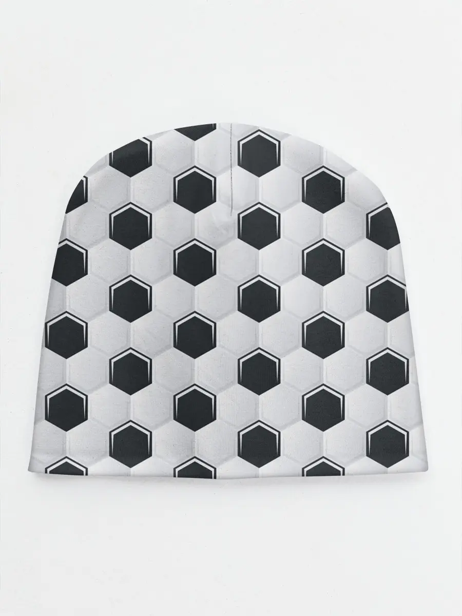 Детская шапка / Текстура футбольного мяча