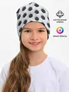 Детская шапка / Текстура футбольного мяча