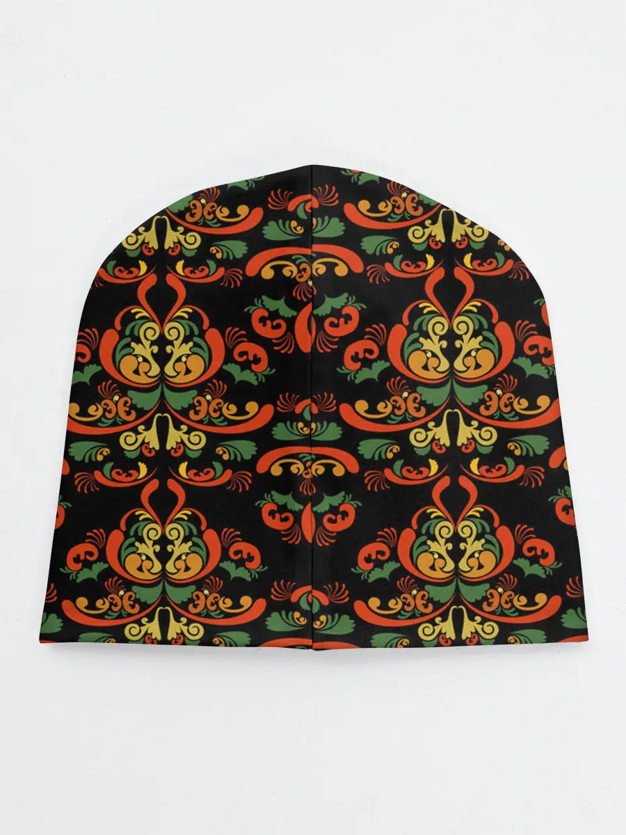 Детская шапка / Хохломские узоры II